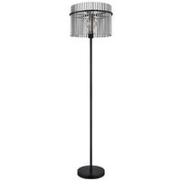 STEHLEUCHTE 15698S - Schwarz, Konventionell, Glas/Metall (38/152cm) - Globo