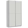 Omara Z Drsnimi Vrati Ohio - aluminij/siva, Moderno, kovina/umetna masa (120/191/42cm) - Mömax modern living Omara Z Drsnimi Vrati Ohio - aluminij/siva, Moderno, kovina/umetna masa (120/191/42cm) - Mömax modern living
