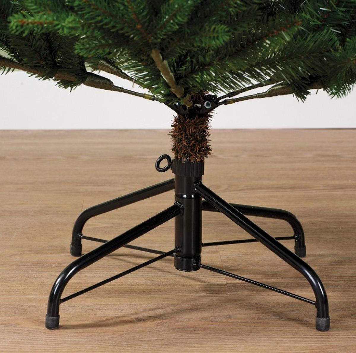 CHOINKA 689892 - TANNEN & GIRLANDEN - zielony, Basics, tworzywo sztuczne (100,00/100,00/150,00cm)