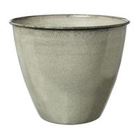 Kaspó Átm.: Kb. 22cm Talara I - krém, Basics, fém (22cm) - Premium Living