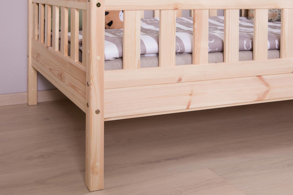 Hausbett Lou ca. 140x200 cm Holz - Naturfarben, MODERN, Holz (140/200cm) - MID.YOU