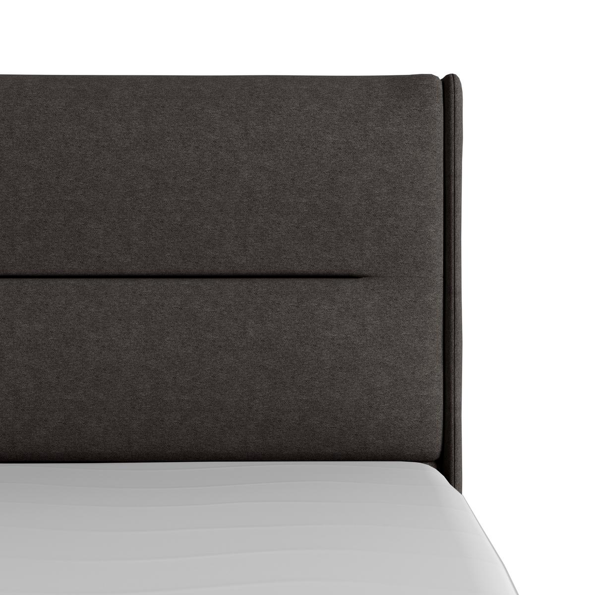 Boxspringbett Kyoto ca. 180x200 cm - Anthrazit, MODERN, Holz/Kunststoff (180/200cm) - MID.YOU