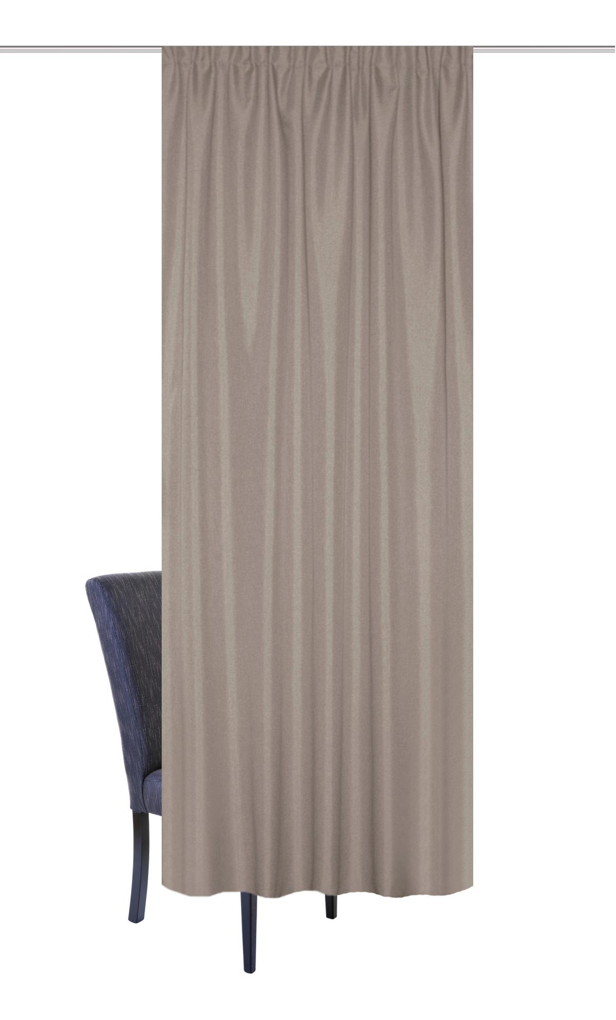 Wärmeschutzvorhang Eskimo Naturfarben ca. 135x225cm - Naturfarben, Basics, Textil (135/225cm) - Schmidt W. Gmbh