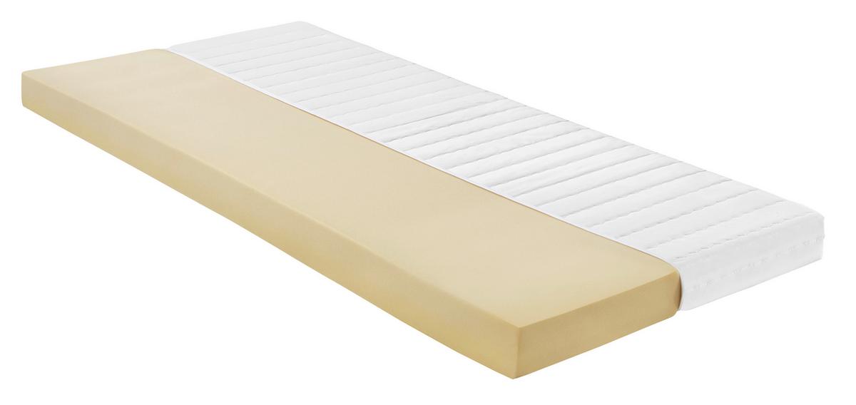 Matratze Living Soft H2 ca. 100x200cm - Weiß, Textil (100/200cm) - Based