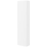 Magasszekrény Armonia - fehér/magasfényű fehér, Modern, faalapú anyag (33/140/16cm)