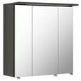 Omara Z Ogledalom Garziello - krom/antracit, Moderno, kovina/steklo (60/63/28cm) - Mömax modern living Omara Z Ogledalom Garziello - krom/antracit, Moderno, kovina/steklo (60/63/28cm) - Mömax modern living