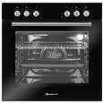 Herdset Dessauer Basic Line, 2-teilig - Schwarz, Glas/Metall (60cm) - Dessauer Herdset Dessauer Basic Line, 2-teilig - Schwarz, Glas/Metall (60cm) - Dessauer