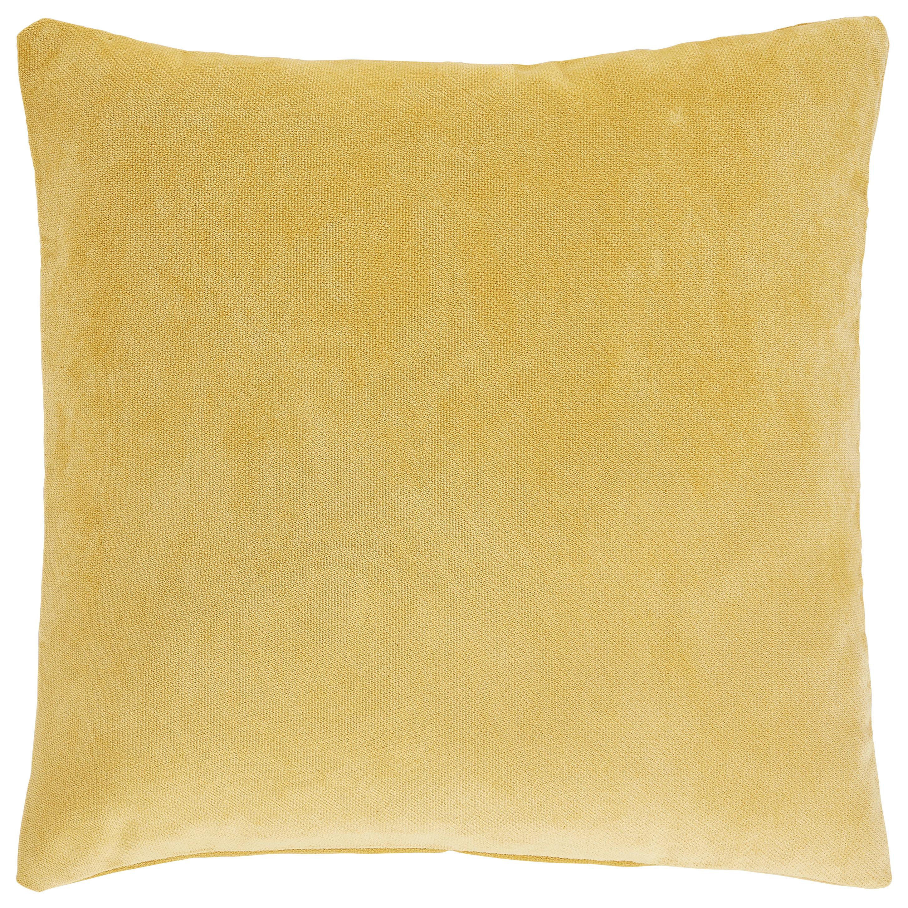 Párnahuzat Marit 40/40 - sárgaréz, textil (40/40cm) - Premium Living