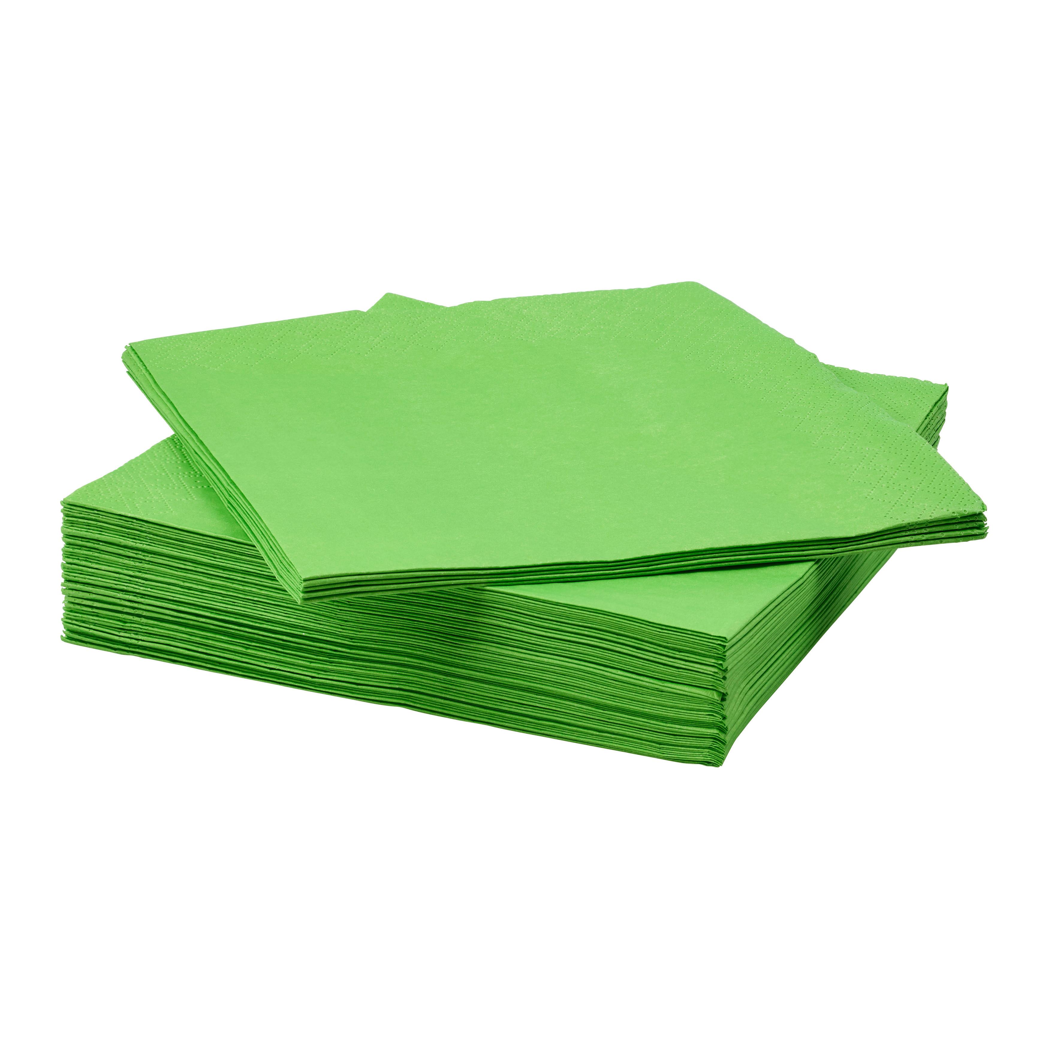 SERVETT KATHLEEN -KMA- - grön, Klassisk, papper (33/33cm) - Mömax
