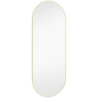 Fali Tükör Josie - aranyszínű, Konventionell, Üveg/fém (30/70/0,4cm)