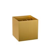 Led-wandleuchte 09217/04/02 Xio - Goldfarben, Design, Metall (9.7/9.7/9.7cm) - Lucide
