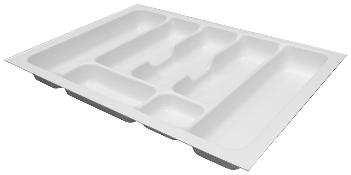 Besteckeinsatz Zubehör in Weiß - Weiß, MODERN, Kunststoff (53,3/5/38,4cm) - FlexWell