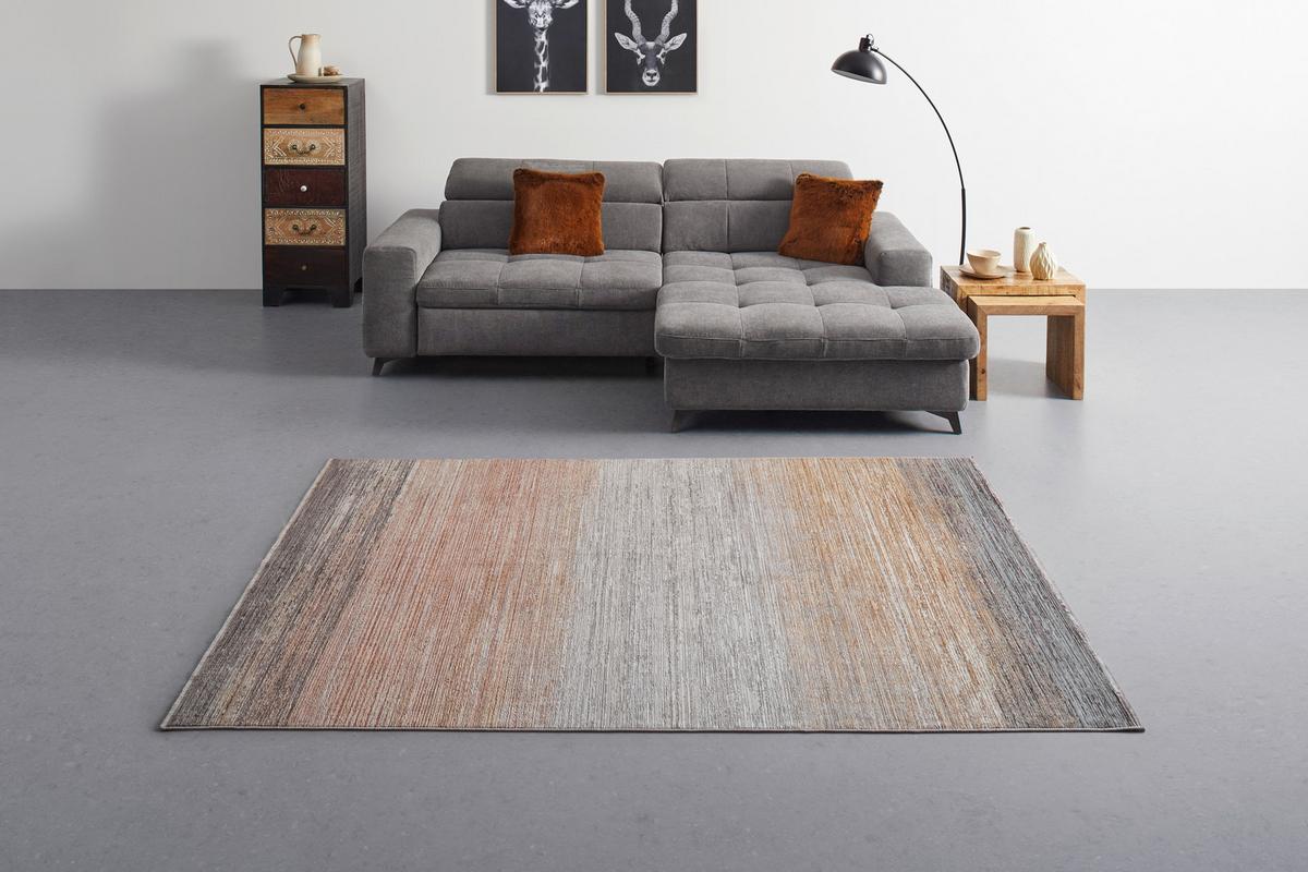 Tkana Preproga Dunhavn - krem barve/terakota, Konvencionalno, tekstil (160/230cm) - Mömax