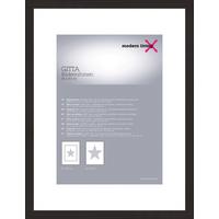 Bilderrahmen Gitta in Schwarz ca. 30x40cm - Schwarz, MODERN, Glas/Holzwerkstoff (30/40/3,6cm) - Modern Living