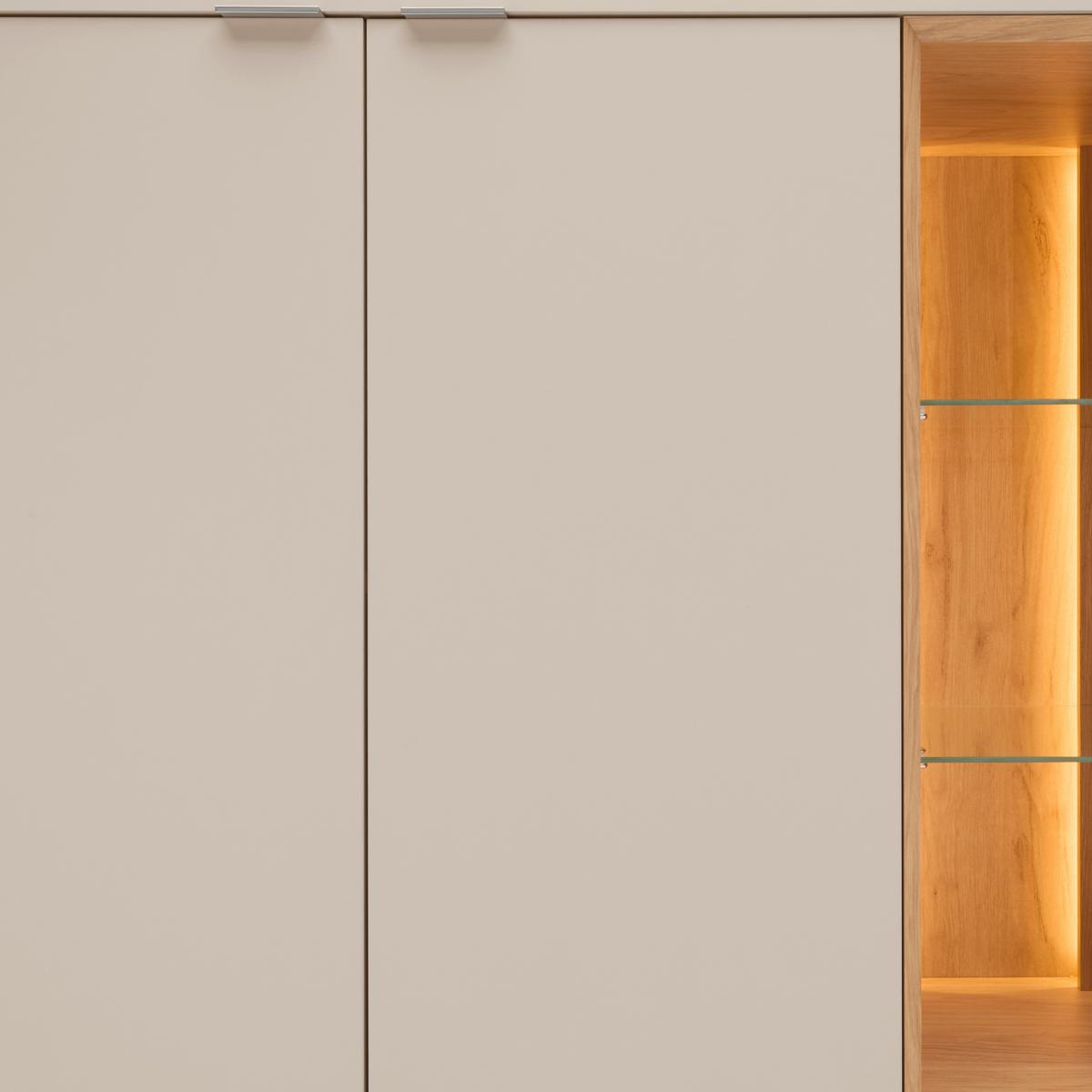 Einlegebeleuchtungs-Set Velasca max. 8,6 Watt - Schwarz/Weiß, MODERN, Kunststoff - Premium Living