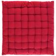 Sitzkissen Kathrin in Rot, ca. 40x40cm - Rot, Textil (40/40cm) - Mömax modern living