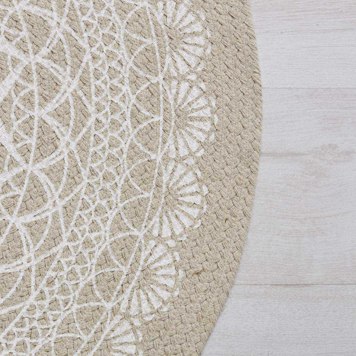 FLATVÄVD MATTA MILA - ljusbrun (100cm) - Modern Living
