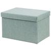 VIKBAR FÖRVARINGSKORG CINDY - CA. 23L -EXT- - grön, Modern, textil/kartong (38/26/24cm) - Mömax