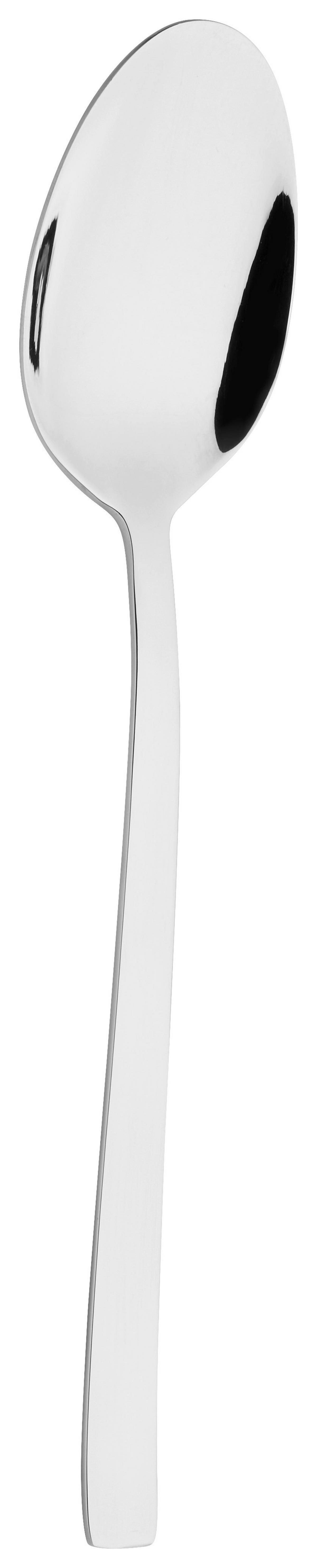 Löffel Karo aus Edelstahl - Edelstahlfarben, Metall (20,6cm) - Mömax