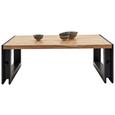 Couchtisch Schwarz/Natur - Schwarz/Naturfarben, LIFESTYLE, Holz (113/40/70cm) - Zandiara Couchtisch Schwarz/Natur - Schwarz/Naturfarben, LIFESTYLE, Holz (113/40/70cm) - Zandiara