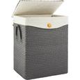 Košara Za Perilo Denise S - siva, Romantika, umetna masa/tekstil (35/44/26cm) - Mömax modern living Košara Za Perilo Denise S - siva, Romantika, umetna masa/tekstil (35/44/26cm) - Mömax modern living
