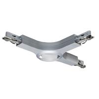 Schienensystem-Verbinder LED T-Connector max. 5,8 Watt - Chromfarben, Design, Metall (22,4/27/14,1cm) - Paulmann