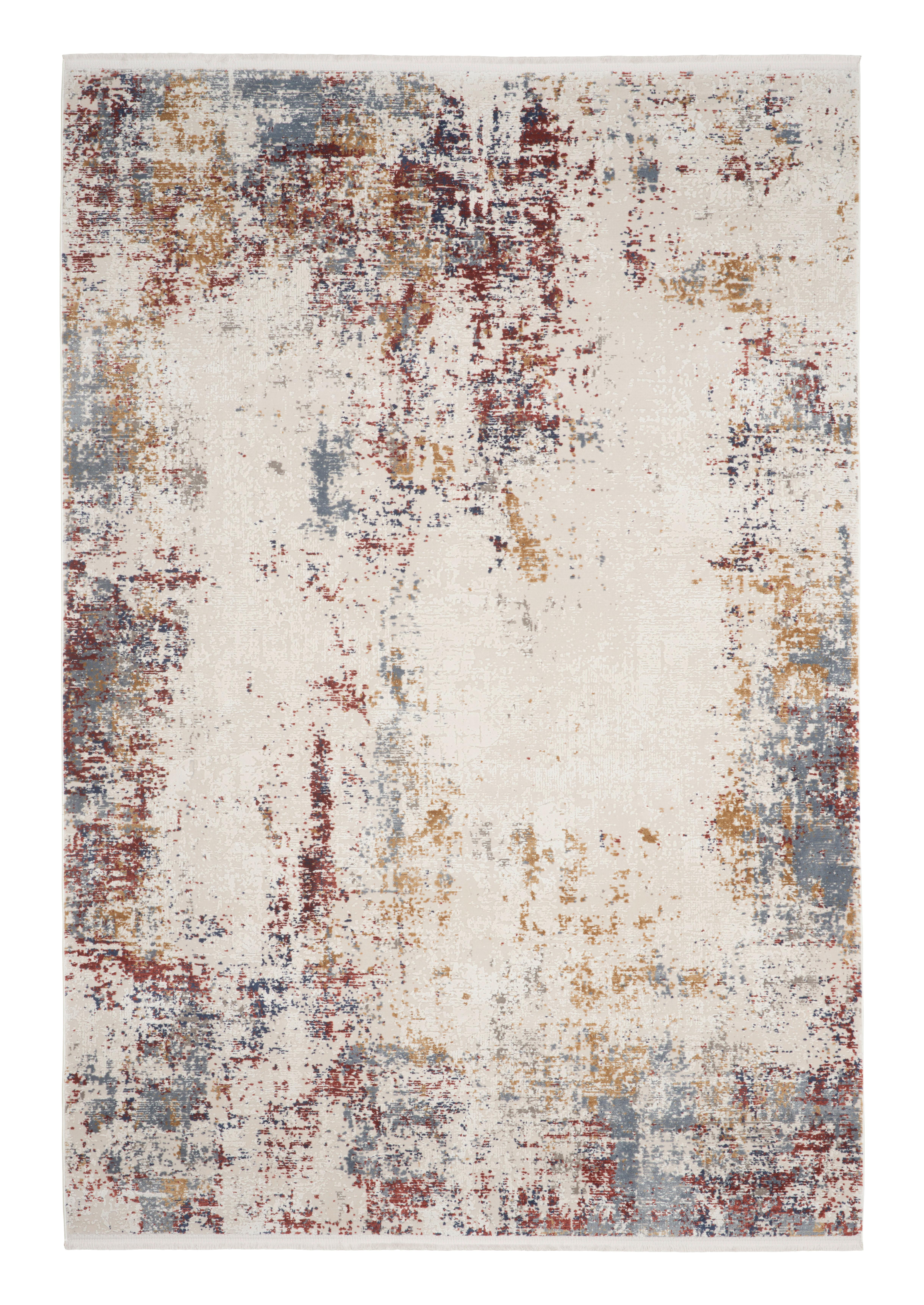 VÄVD MATTA FLORENZ 1 - grå, Modern, textil (120/170cm) - Premium Living