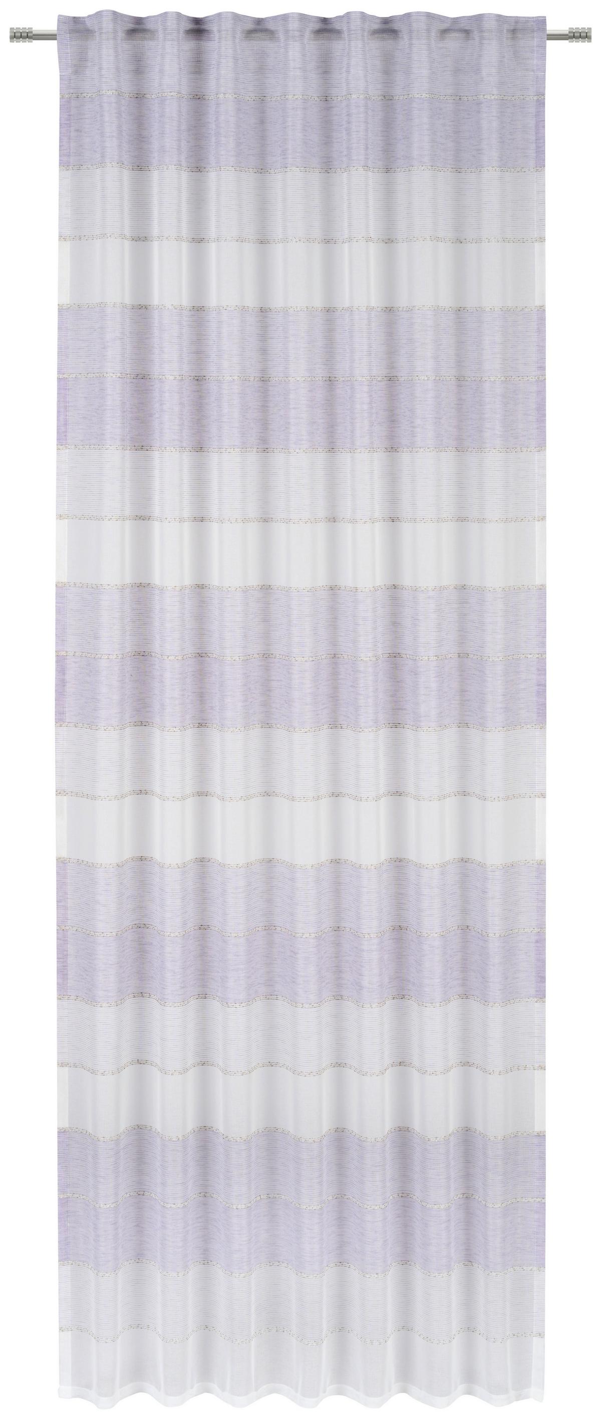 ZASŁONA GOTOWA LARDY - liliowy, Basics, tkanina (140/245cm) - Esposa