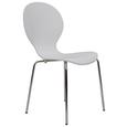 Stol Ria - bela/krom, Konvencionalno, kovina/les (45/86/50cm) - Mömax modern living Stol Ria - bela/krom, Konvencionalno, kovina/les (45/86/50cm) - Mömax modern living
