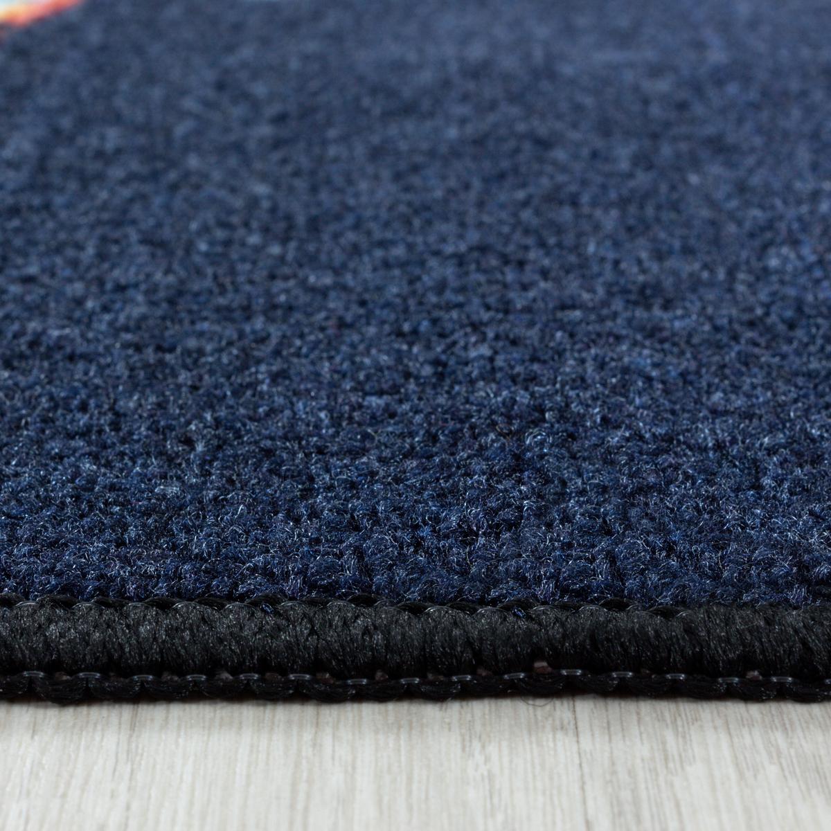 Kinderteppich Play 2910 Dunkelblau ca. 160x230cm - Dunkelblau, Trend, Textil (160/230cm)