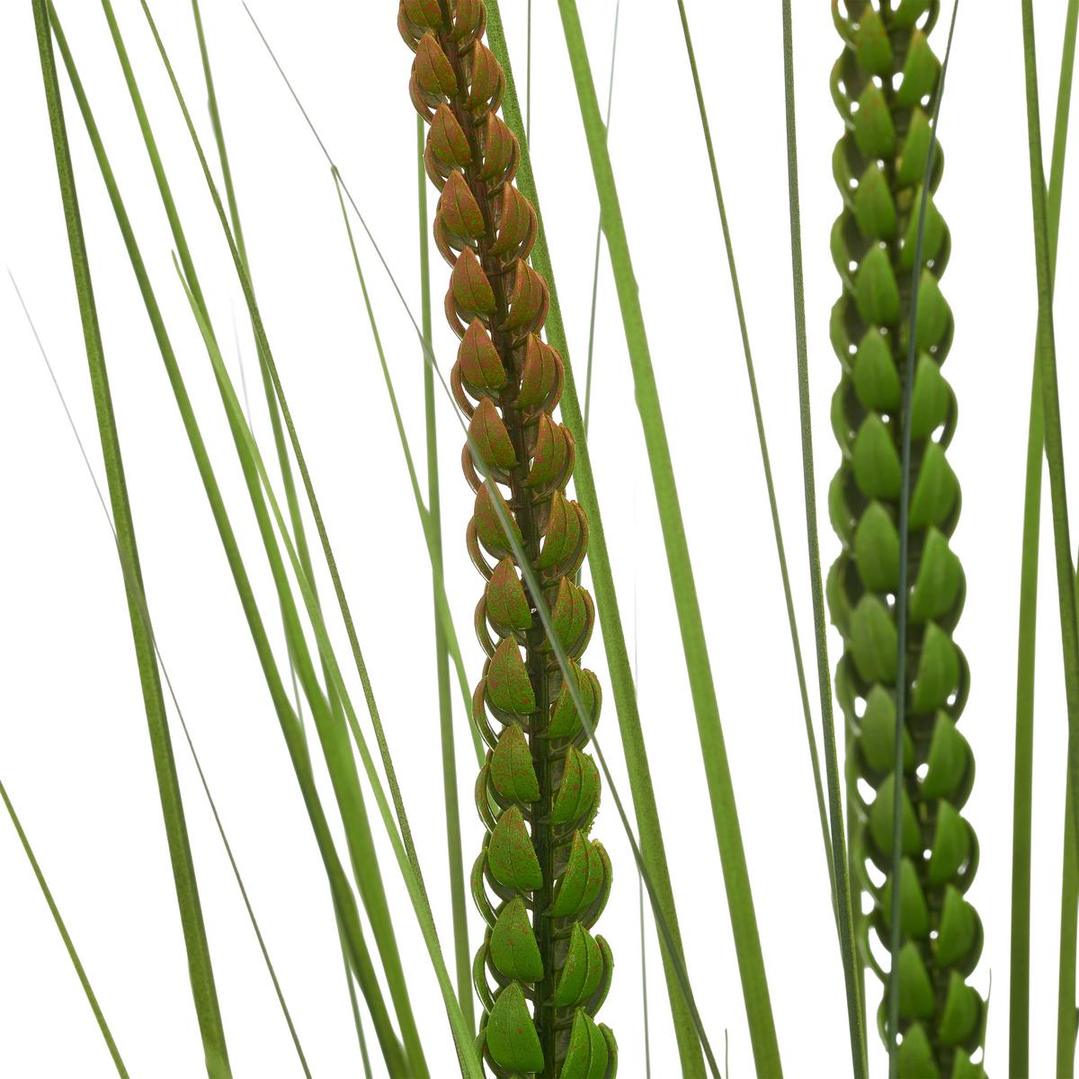 Grasbündel Blossom I Grün ca. 100cm - Grün, Basics, Kunststoff/Metall (100cm) - Mömax