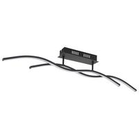 LED Mennyezeti Lámpa 67172d - grafitszürke/fekete, Design, műanyag/fém (88/8/15,5cm) - Globo