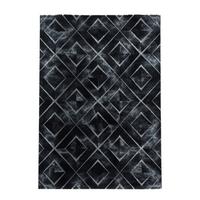 Webteppich Naxos Silberfarben ca. 240x340cm - Silberfarben, Design, Textil (240/340cm)