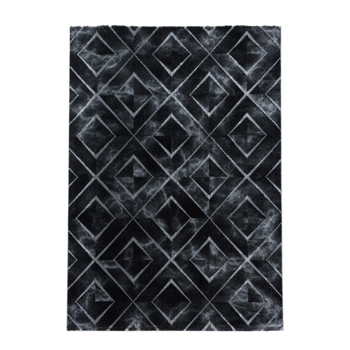 Webteppich Naxos Silberfarben ca. 240x340cm - Silberfarben, Design, Textil (240/340cm)
