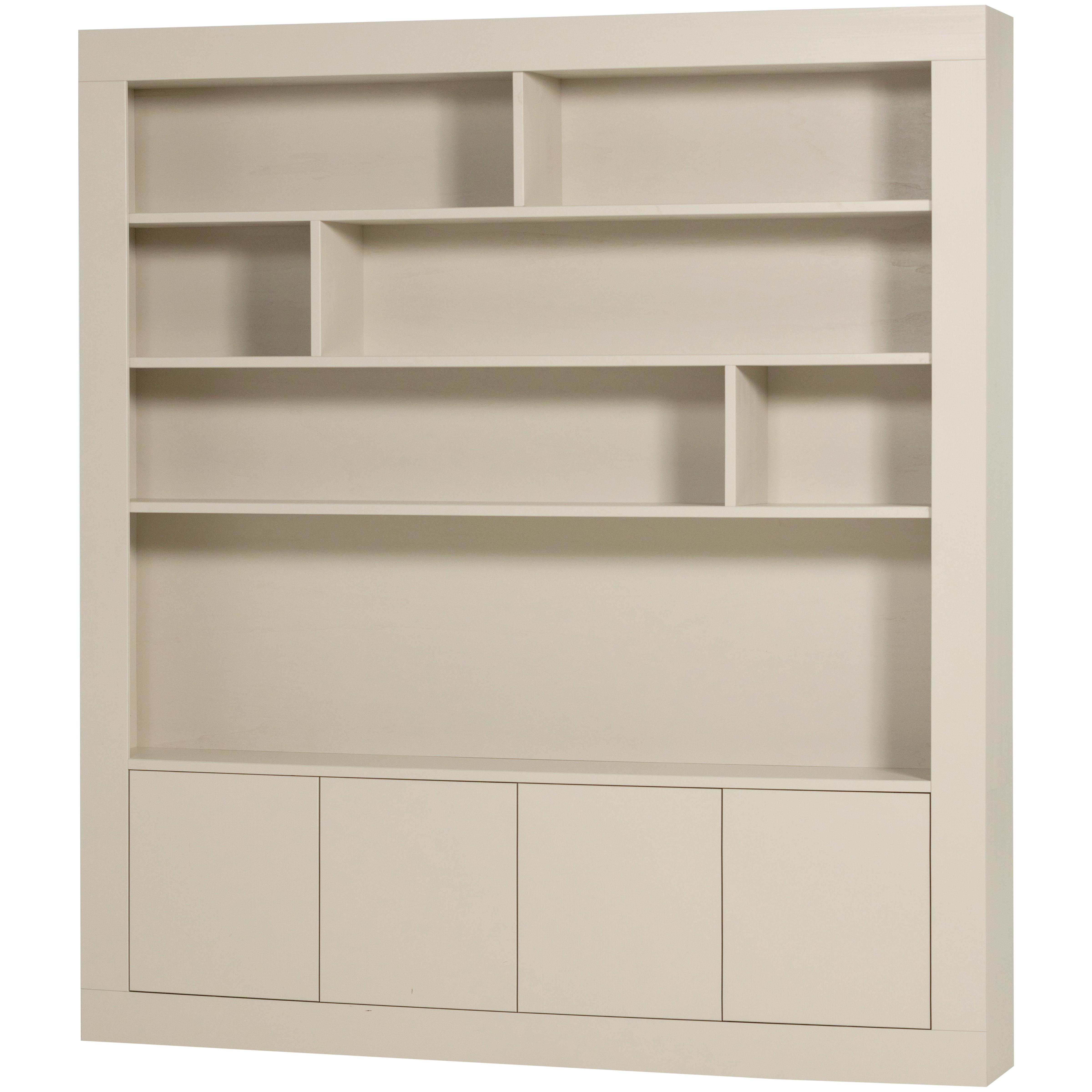 Regal Wallcover Grau - Grau, Design, Holz (210/229/31cm) - Livetastic