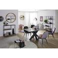 Regal in Schwarz - Schwarz, MODERN, Holzwerkstoff/Metall (100/96/33cm) - Modern Living Regal in Schwarz - Schwarz, MODERN, Holzwerkstoff/Metall (100/96/33cm) - Modern Living