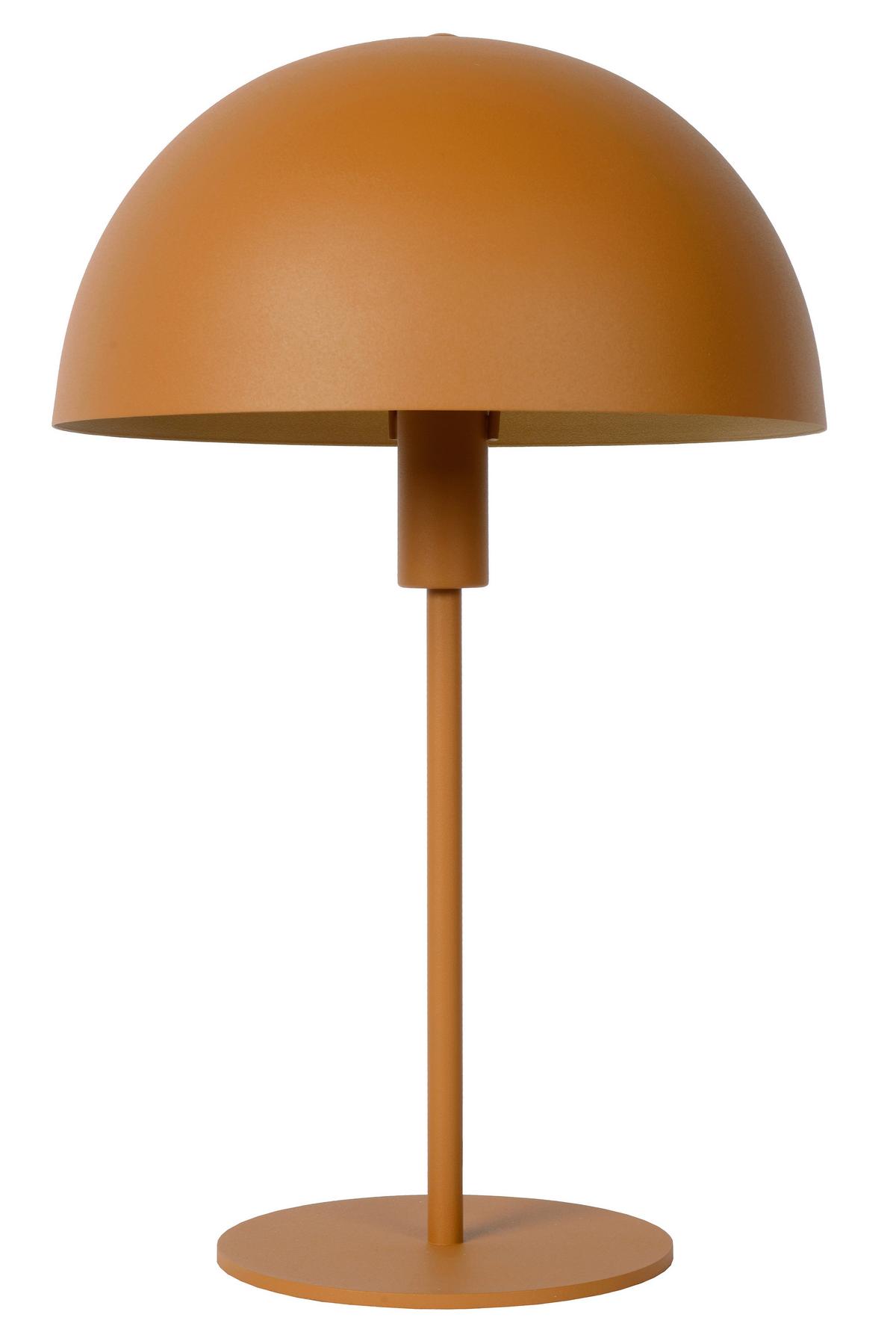 LAMPA STOŁOWA 45596/01/44 SIEMON - kolor mosiężny/curry, Design, metal (25/40cm) - Lucide