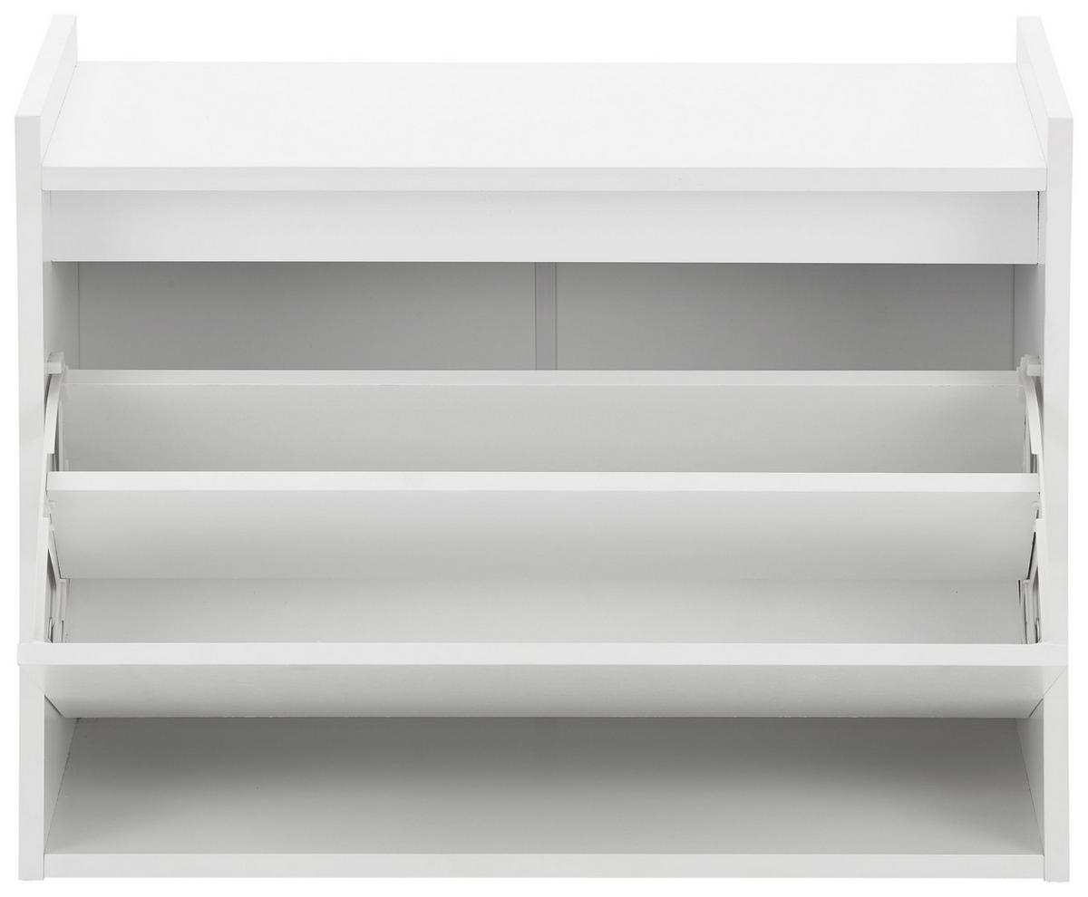 Schuhkipper Mali Weiß MDF - Weiß, MODERN, Holz (63/48/30cm) - Bessagi Home