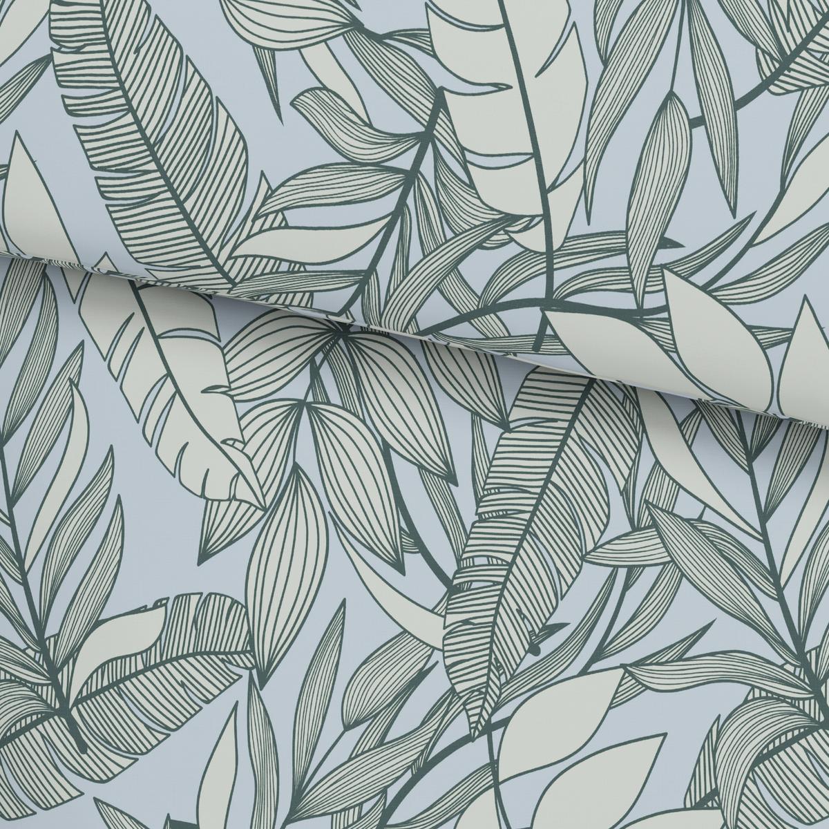 linge de lit Porto ca. 160x210cm - Blau, Modern, Textil (160/210cm) - Premium Living