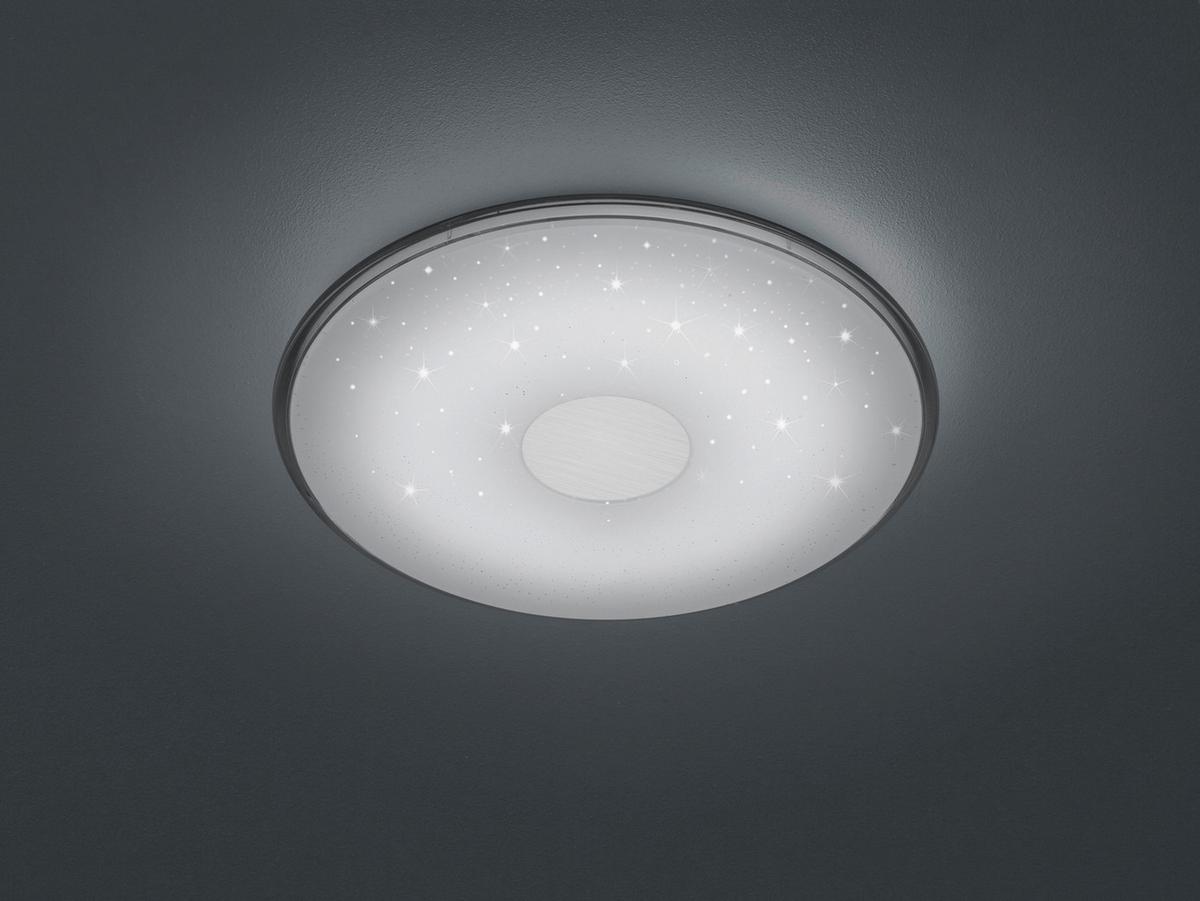 LED-Deckenleuchte Shogun Weiß max. 30 Watt - Weiß, Design, Kunststoff (42,5/6cm)