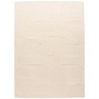 Wollteppich Bermudez Creme ca. 190x290cm - Creme, Basics, Textil (190/290cm)