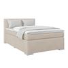 PAT BOXSPRING MIRA 1 - crem, Basics, plastic/lemn (140/200cm)