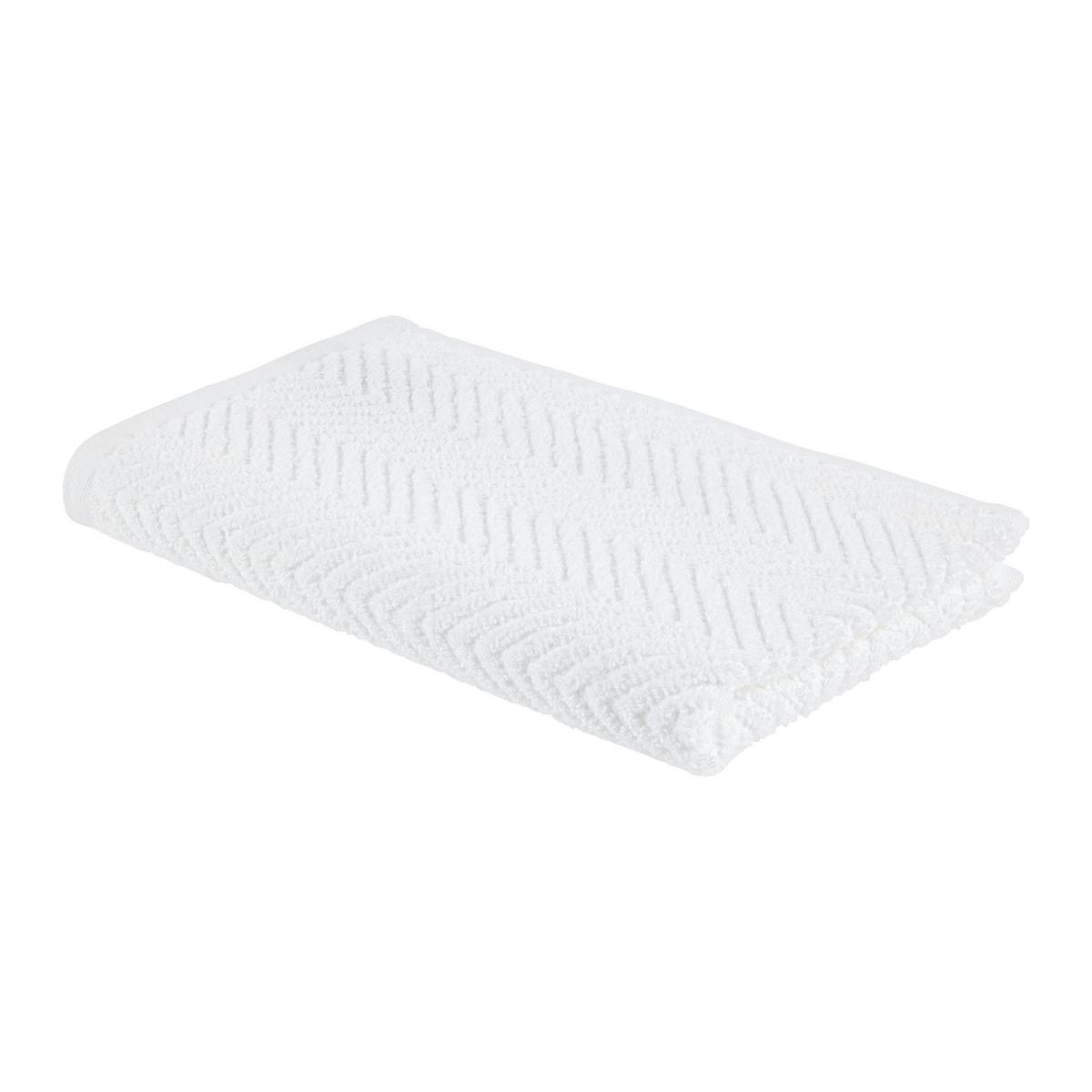 Ručnik Za Goste Ocean 30x50cm - bijela, tekstil (30/50cm) - Premium Living