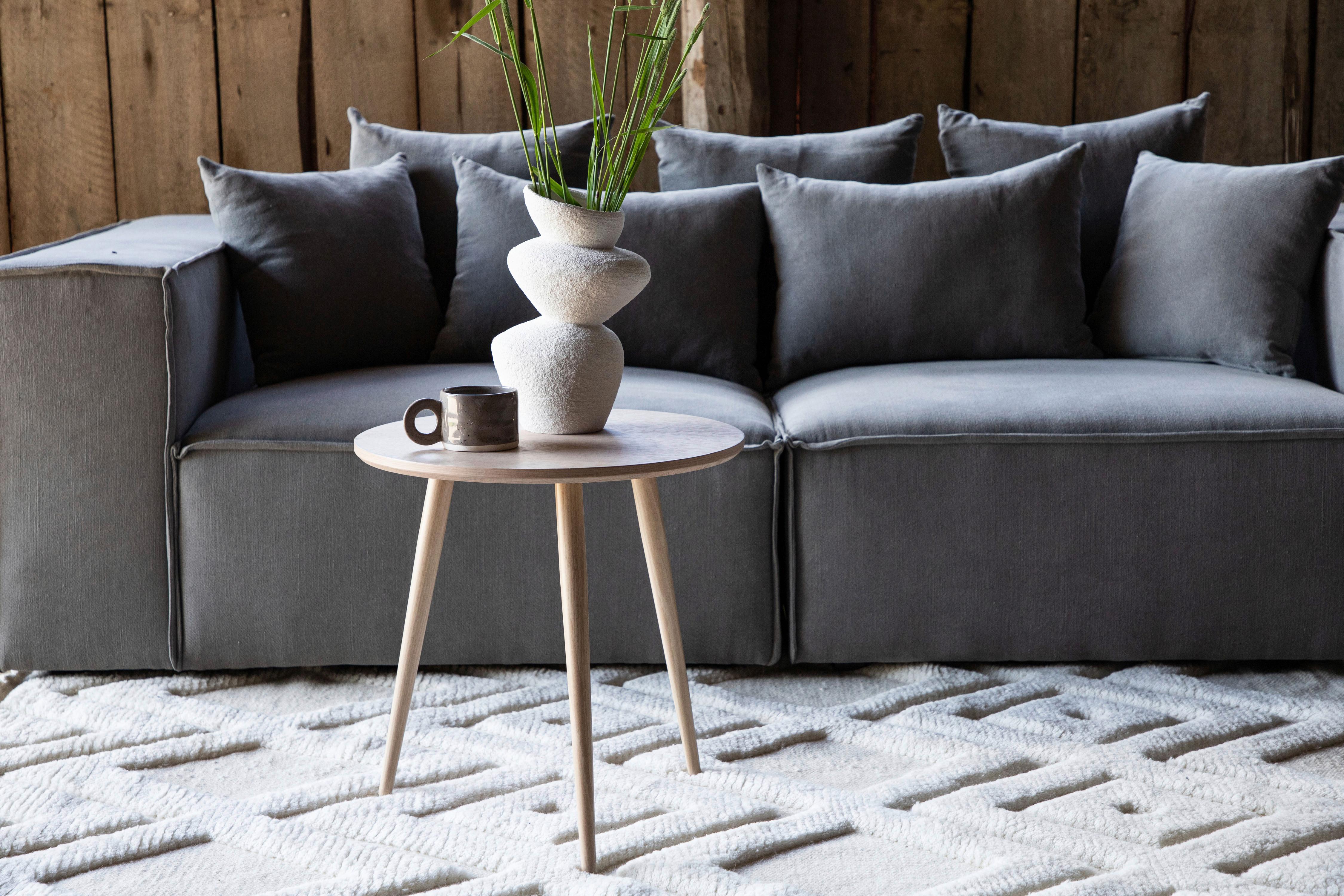 BEISTELLTISCH ASKIM - Design, Holzwerkstoff/Metall (48/48/50cm) - Livetastic