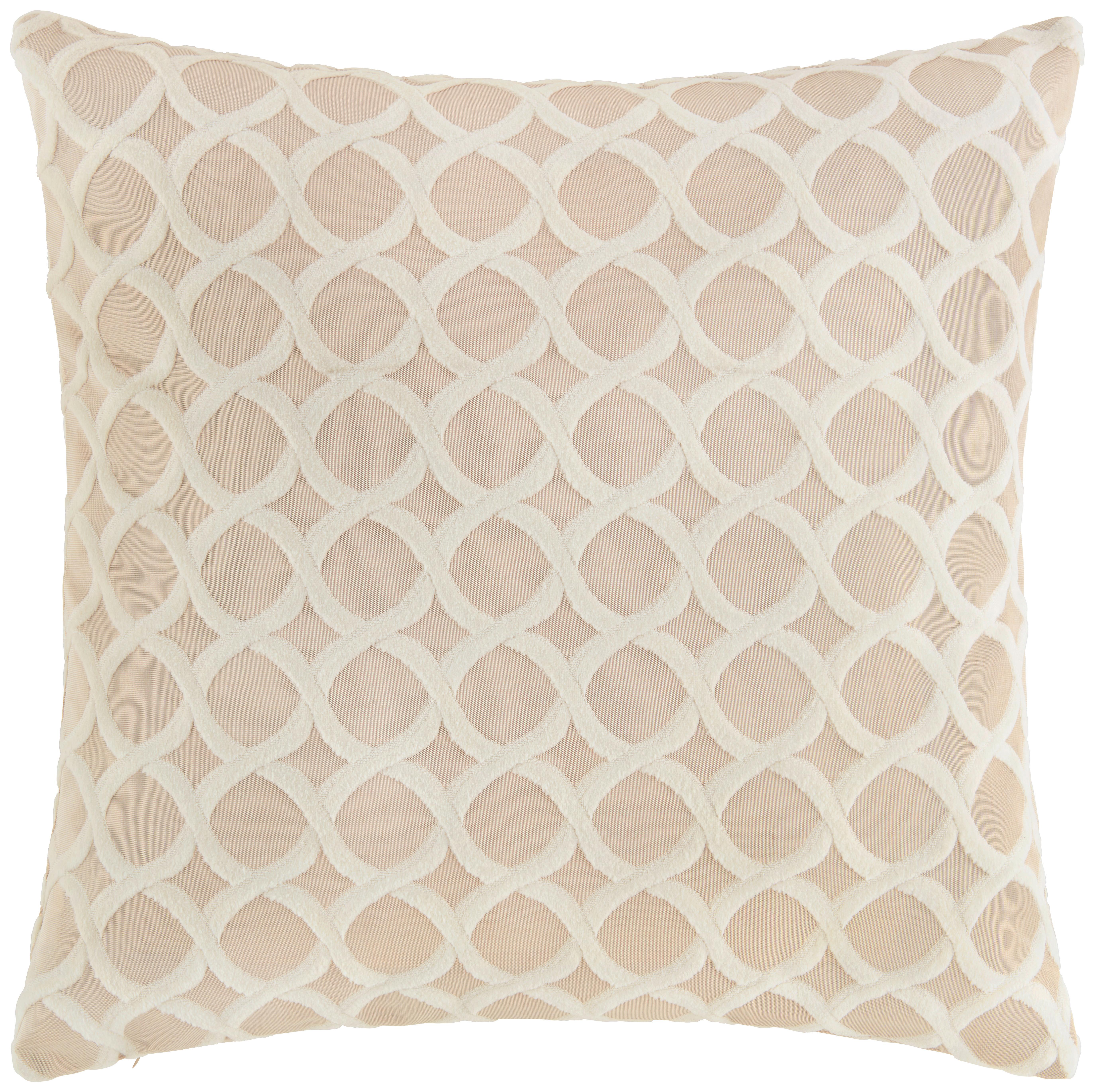 Prevleka Blazine Circle - naravne barve, Basics, tekstil (50/50cm) - Premium Living