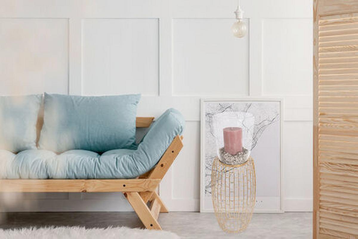 KERZENHALTER OSLBS-GLD - Goldfarben, Design, Glas/Metall (28/73/28cm) - Kayoom