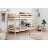 Etagenbett Rene ca. 90x200 cm Kiefer - Naturfarben, MODERN, Holz (90/200cm) - MID.YOU