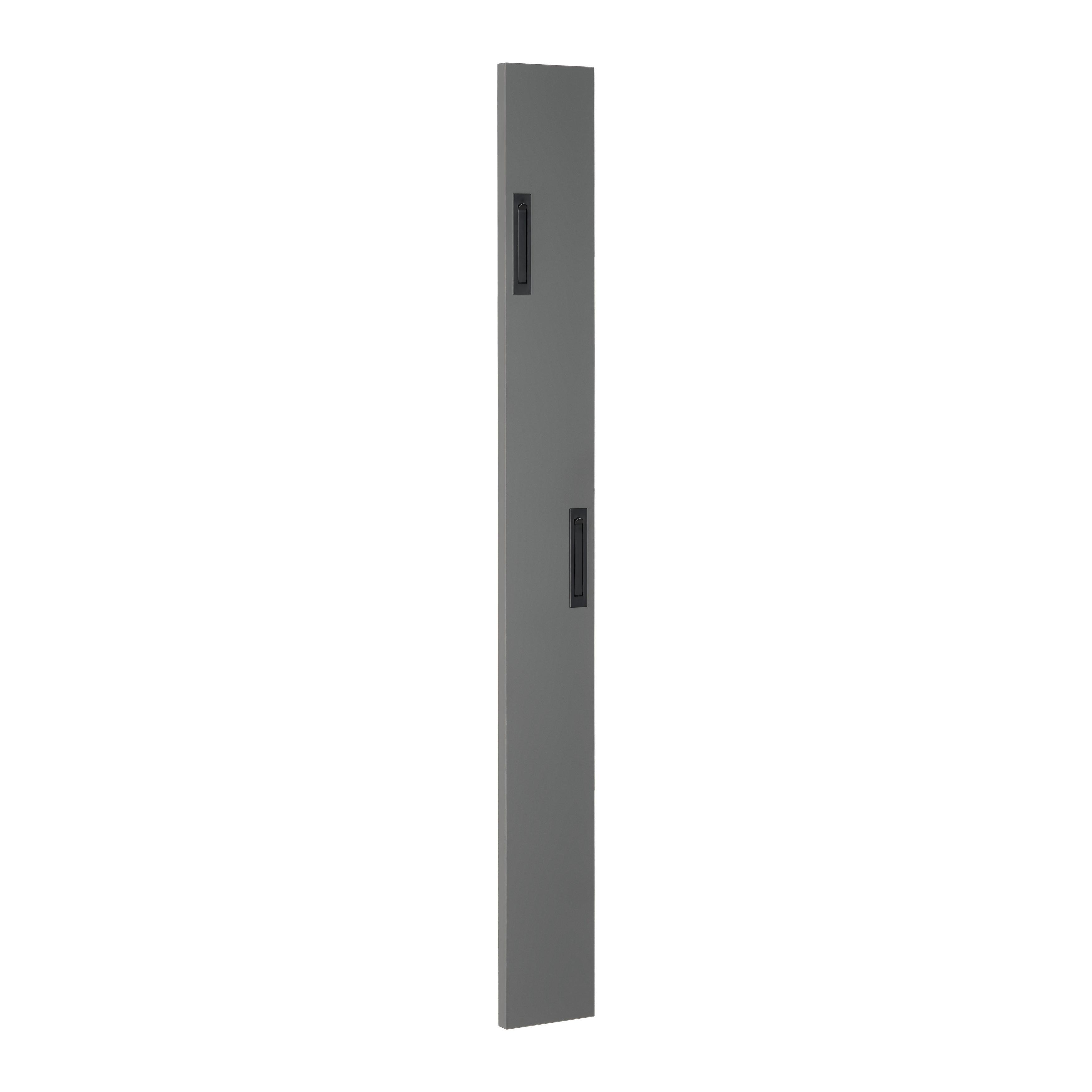 HALLPANEL LEONY -TOP- -BASED- - antracit, Klassisk, trämaterial (12/110/1,8cm) - Based