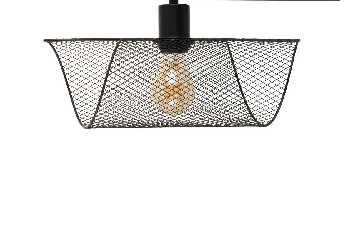 LAMPA SUFITOWA DARYA - czarny, Design, metal (110/12/31cm) - Collet's Monde