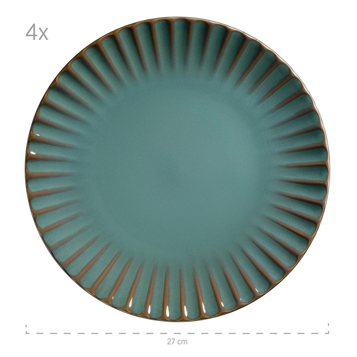 SET DE VAISSELLE CONFINO - Türkis, Basics, Keramik - Mäser